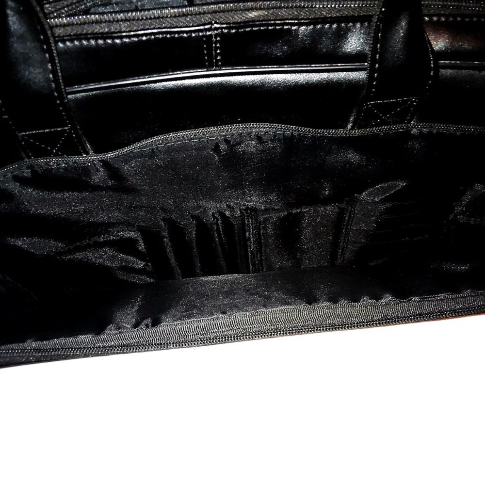 Samsonite Leather Slim Briefcase Laptop Storage Gem